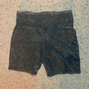 Girls More Than Magic Grey Biker Shorts